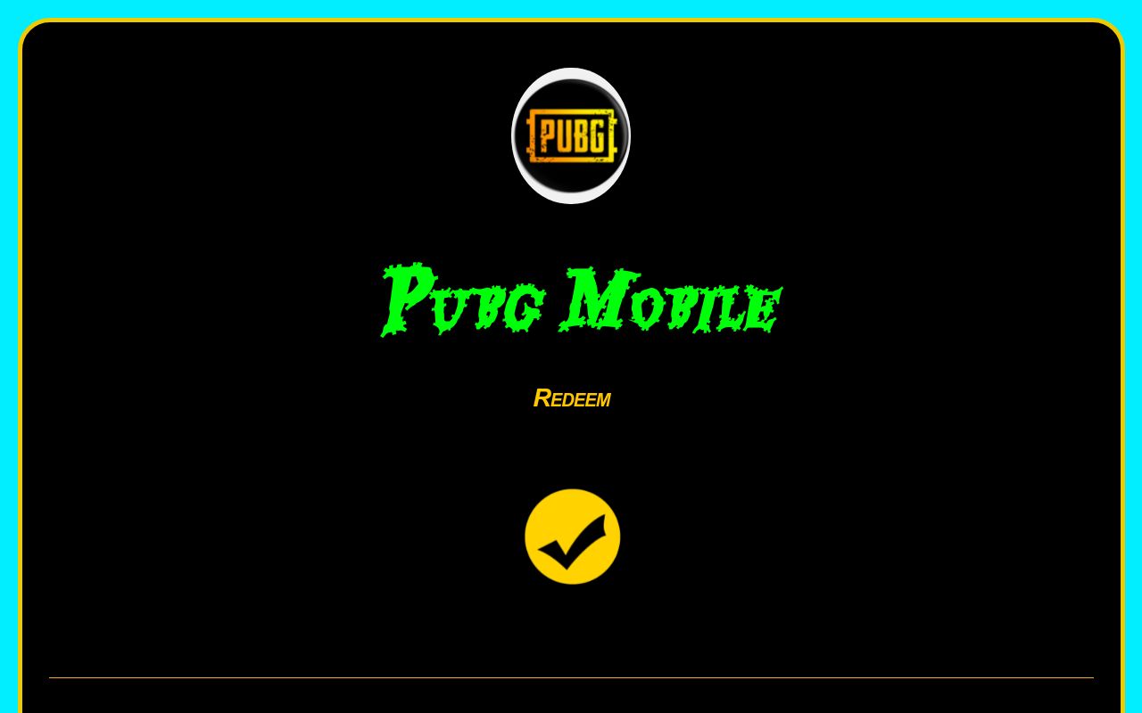 Carrd profile picture for @pubgmobile
